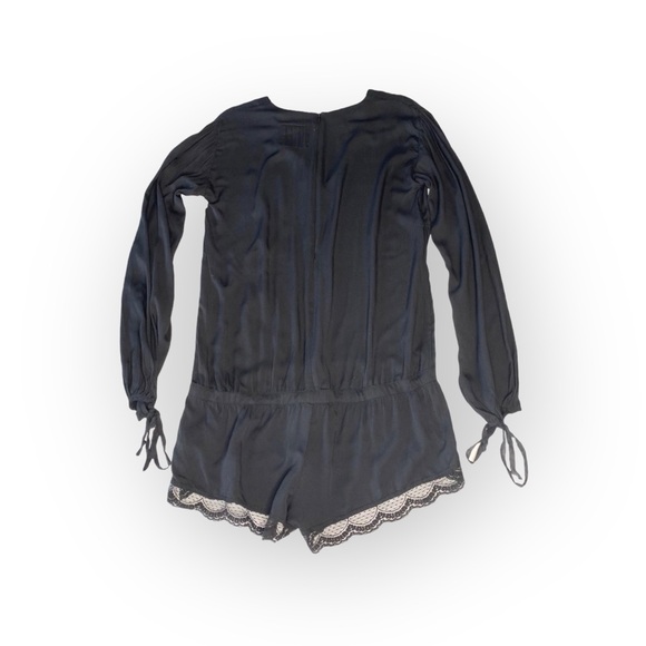 new One Teaspoon ☻︎ Priscilla Edgy Lace Short Romper Shorts Jumpsuit ☻ Black XS - Picture 14 of 17
